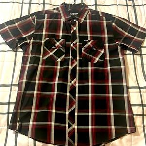 Zoo York short sleeve button down shirt